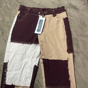 Super cute pair of faux jeans never worn